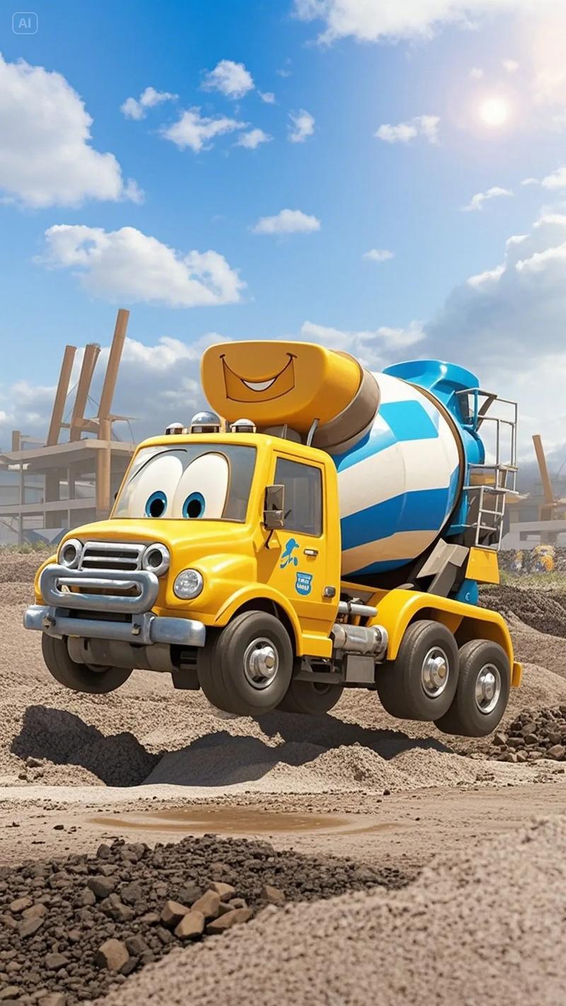 水泥搅拌车动画片 水泥搅拌车动画片剧情介绍