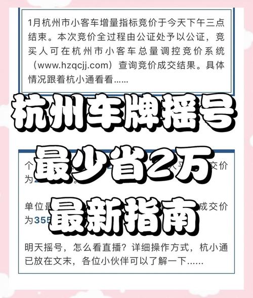 杭州小客车摇号官网登录入口(杭州小客车摇号申请官网页面)
