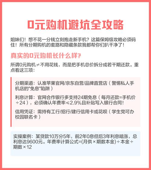 0元购车分期付款／0元分期购车是什么套路